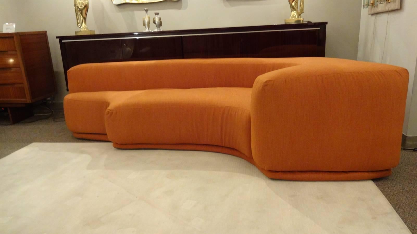 Upholstery Sectional Sofa, Two-Piece 