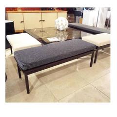 Three-Seat Mid-Century Bench in the Style of Ico Parisi