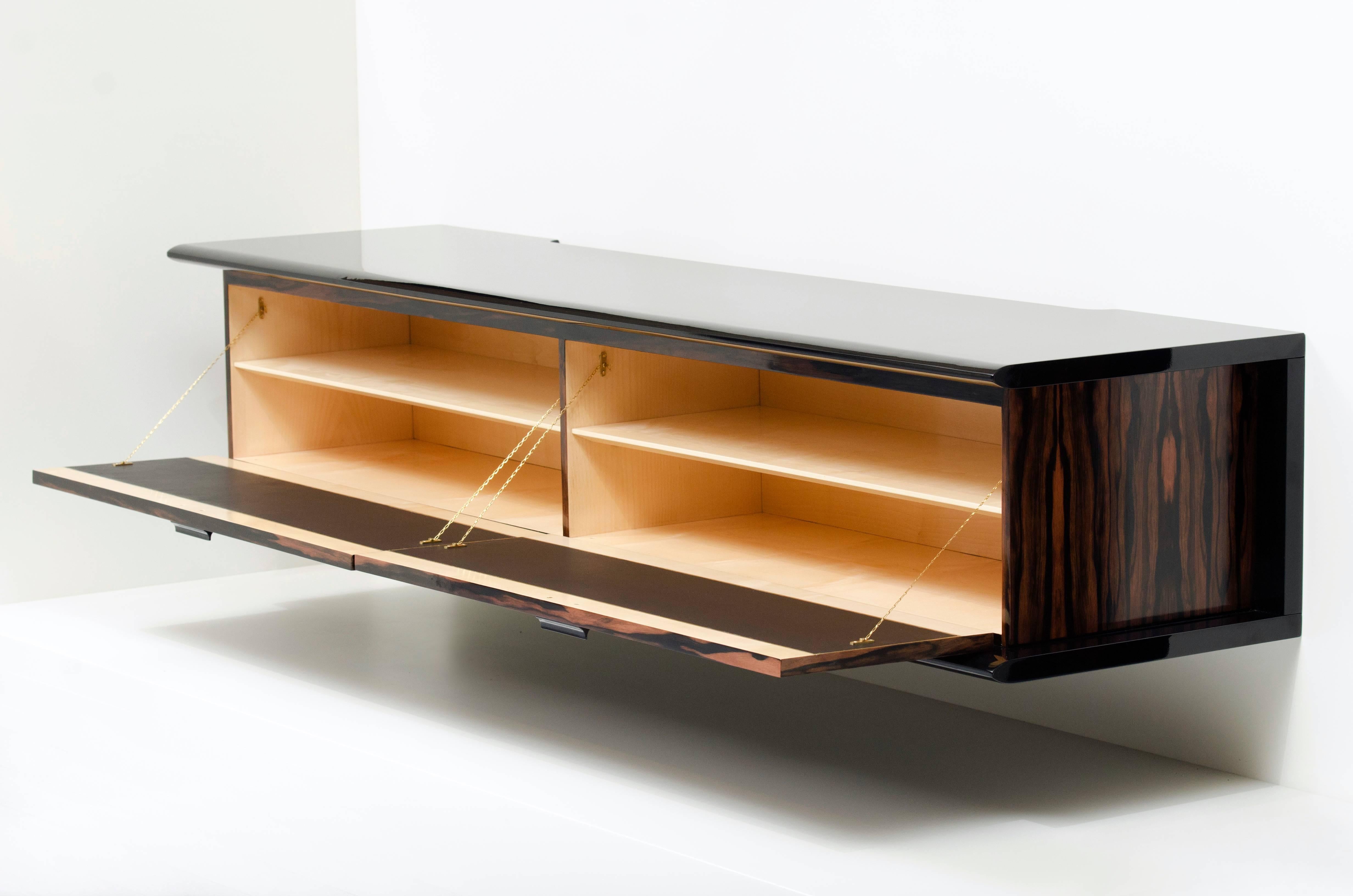 Modern Model One Floating Credenza by Pipim For Sale
