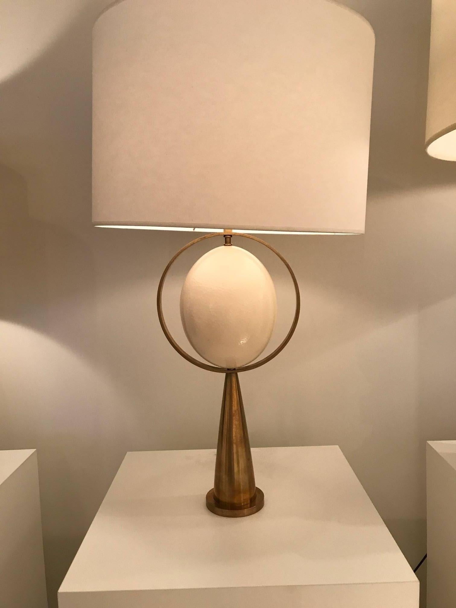 Eggo Table Lamp by Julien Barrault In Excellent Condition For Sale In New York, NY