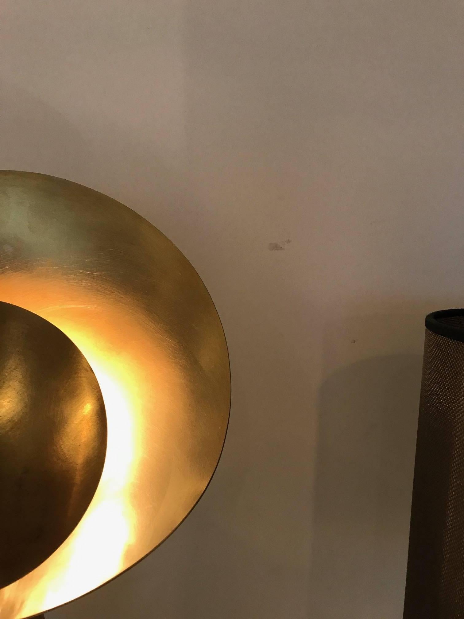French Helios Table Lamp by Julien Barrault For Sale