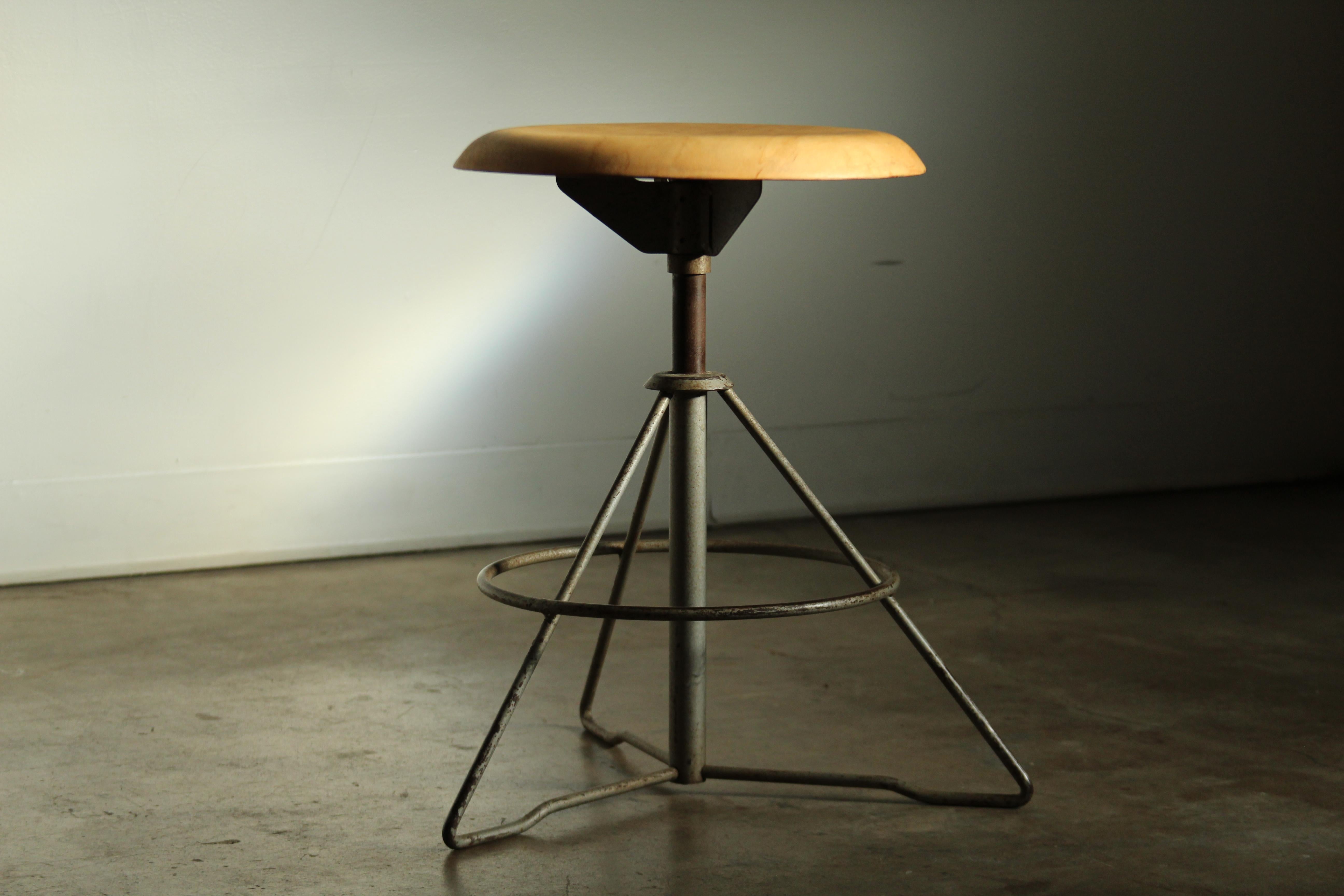 Acier Tabouret pivotant 