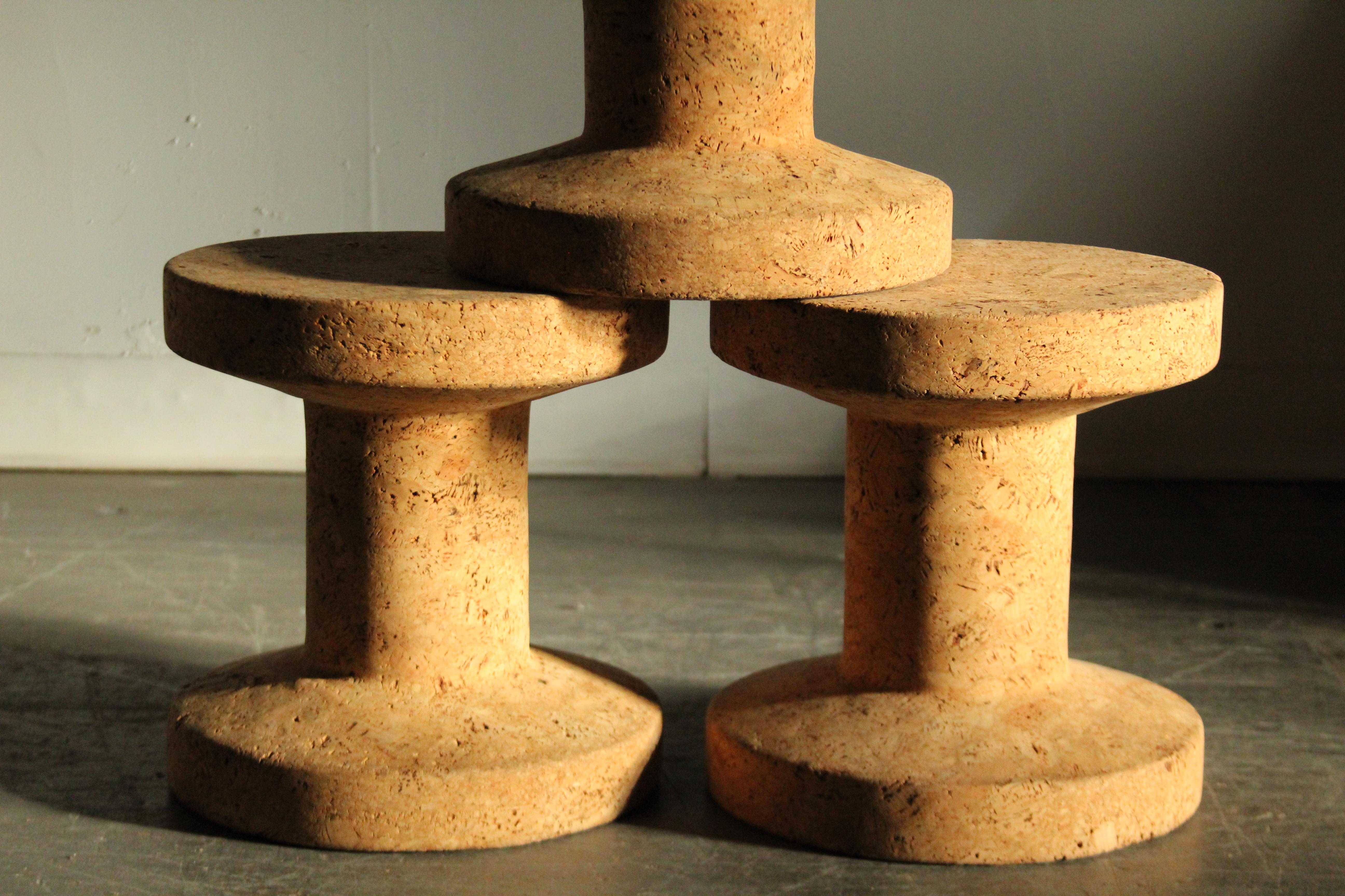 Jasper Morrison Korkhocker Model B für Vitra, 2000er Jahre im Angebot 1