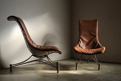 Early Pair of Capricorn Lounge Chairs by Vladimir Kagan, 1950s