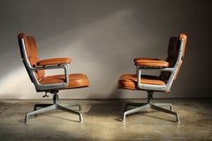 Early Eames Time Life "Lobby" Lounge Chairs, A Pair, 1970s