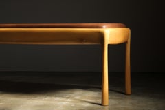 Table de massage Studio Craft (ou table de comptoir) de Paul Nibley, années 1980