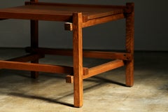 Jim Nickel: Vintage-Beistelltisch, im Studio gefertigt, nach Gerrit Rietveld, 1965