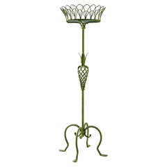 Soporte para flores de hierro forjado finlandés, de Taidetakomo Hakkarainen, década de 1930