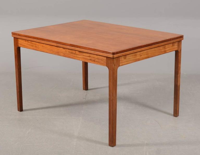1940s Mahogany Dining Table Attributed To Danish Designer Jacob 1940s Mahogany Dining Table Attributed To Danish Designer Jacob