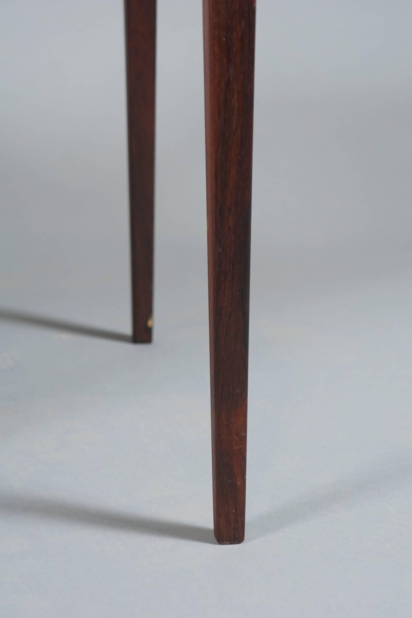Rosewood Set of Three Tables by Kurt Ostervig