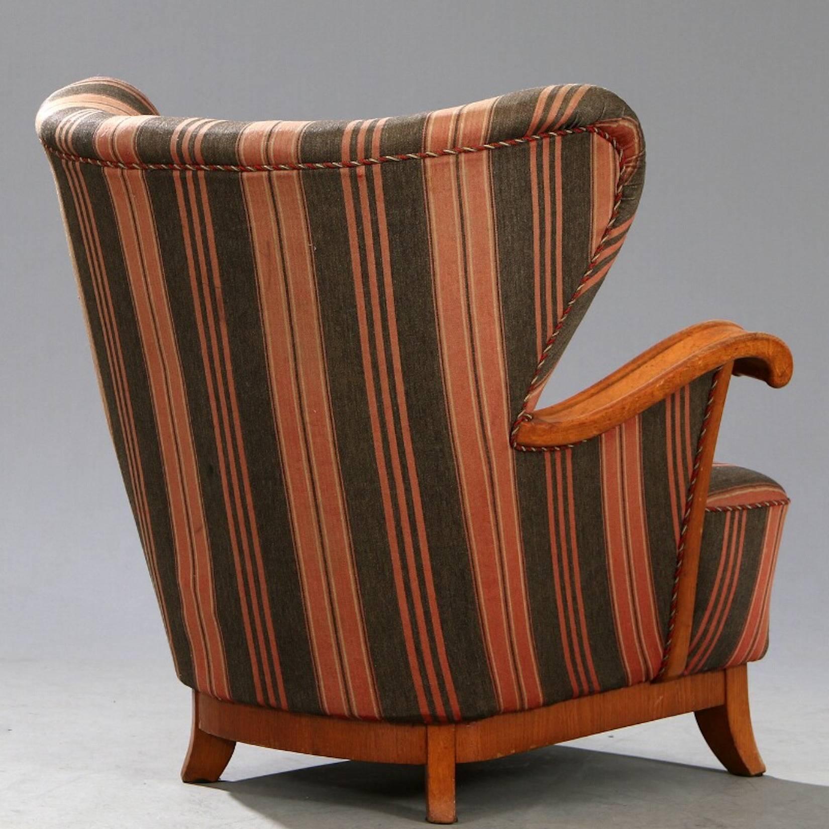 Scandinavian Modern Danish Modern 1940s Lounge Chair
