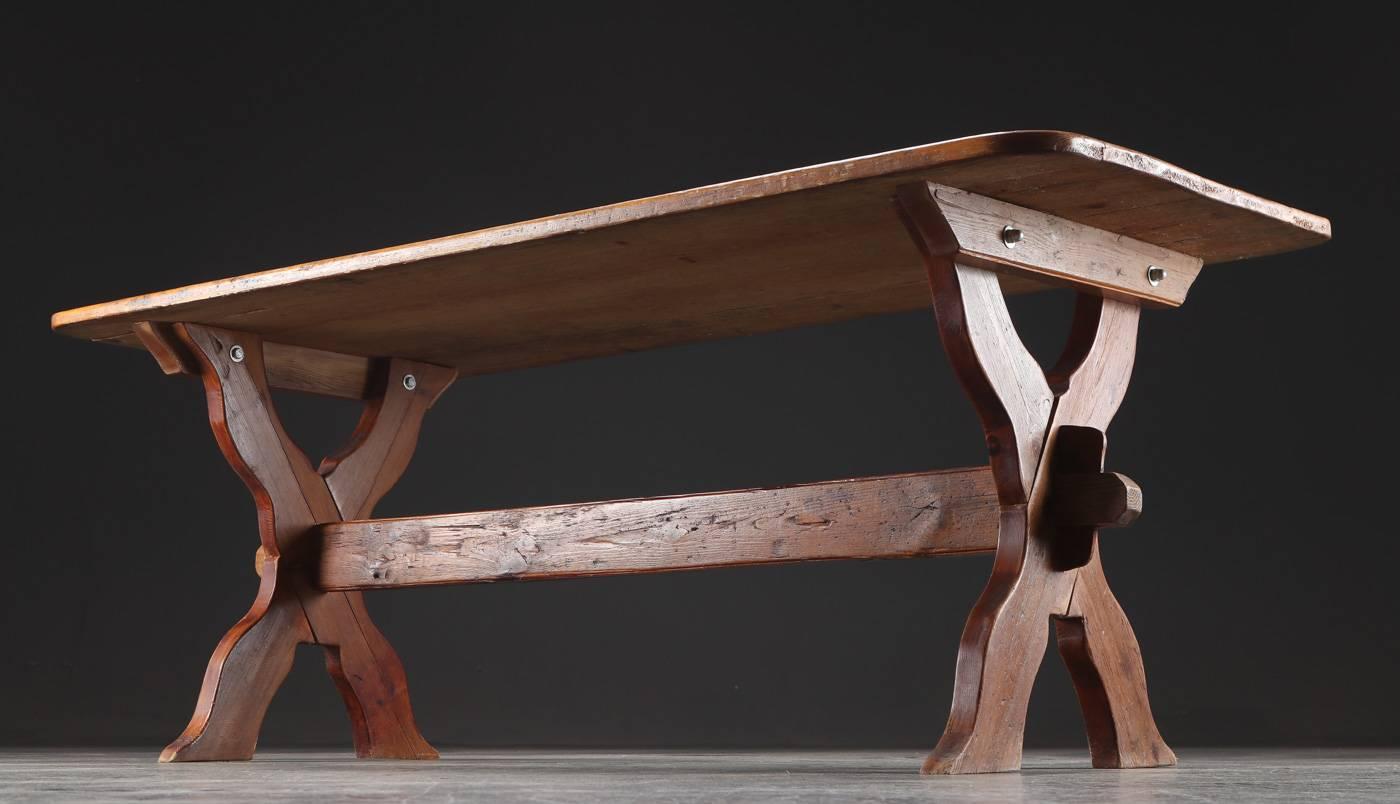 Danish Country Trestle Table 1
