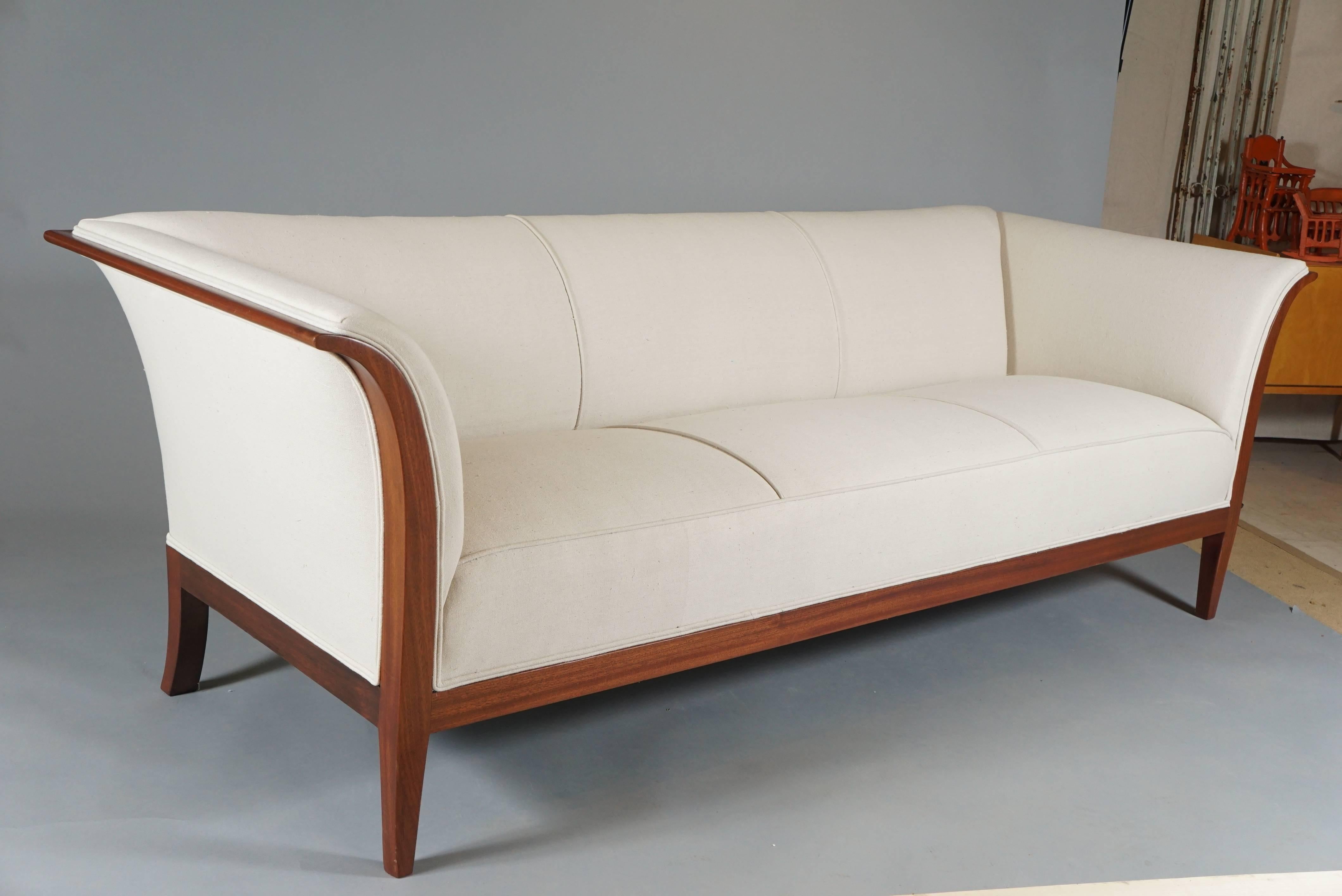 Scandinavian Modern Classic Sofa by Frits Henningsen