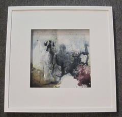 Abstract Vegetable Pigment Painting by Belgian Artist Isabelle Rousseau