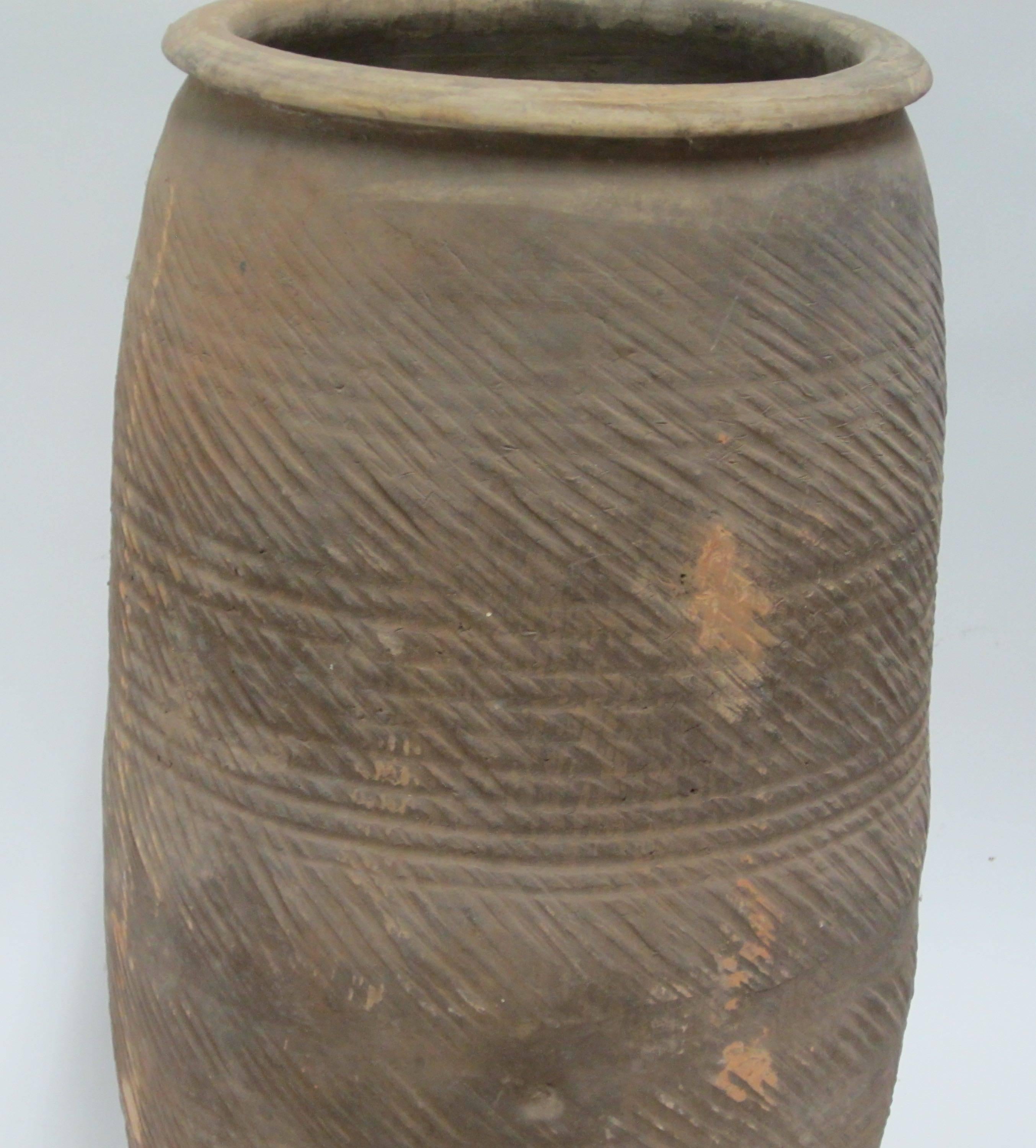 1920s Chinese textured vase.
Natural weathered patina.
Two are available and sold individually.
S4542A is 9