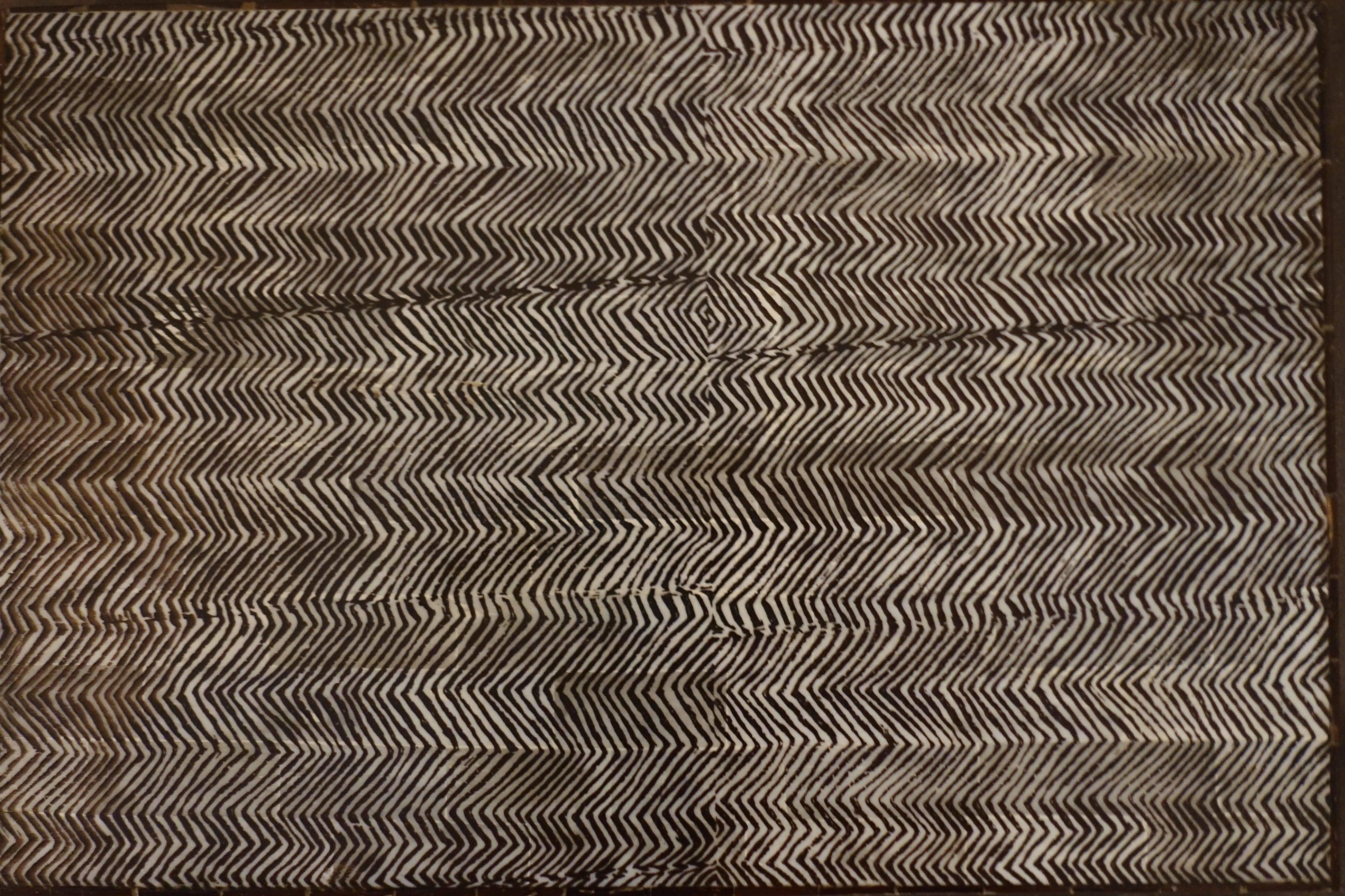 Indonesian Herringbone Design Box, Indonesia, Contemporary