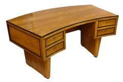 Midcentury Curved Desk, France