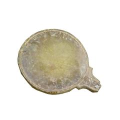 Antique 19th Century Brown Marble Tray, India