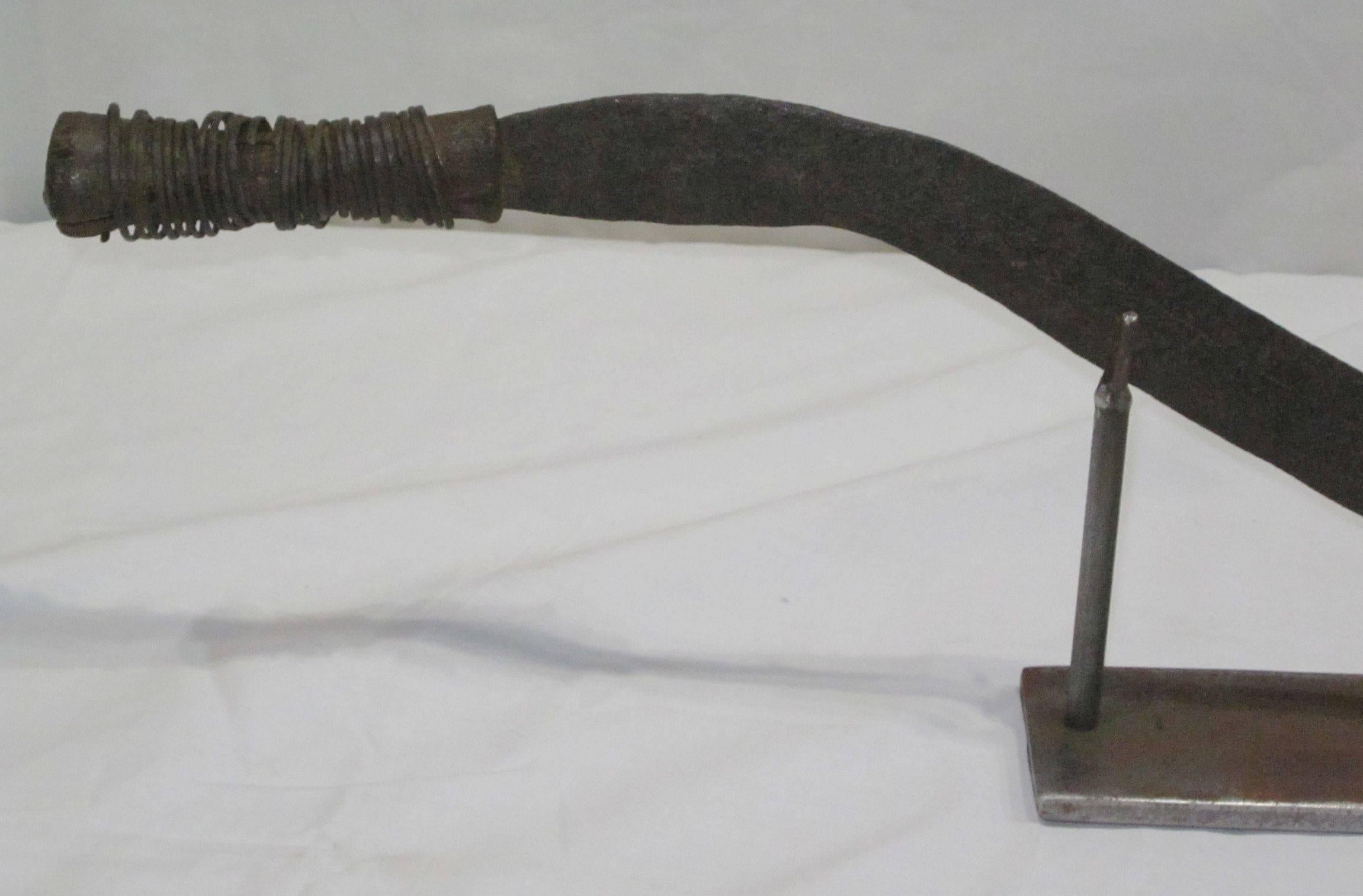Congolese Sword Sculpture, Africa, 1920s In Excellent Condition In New York, NY