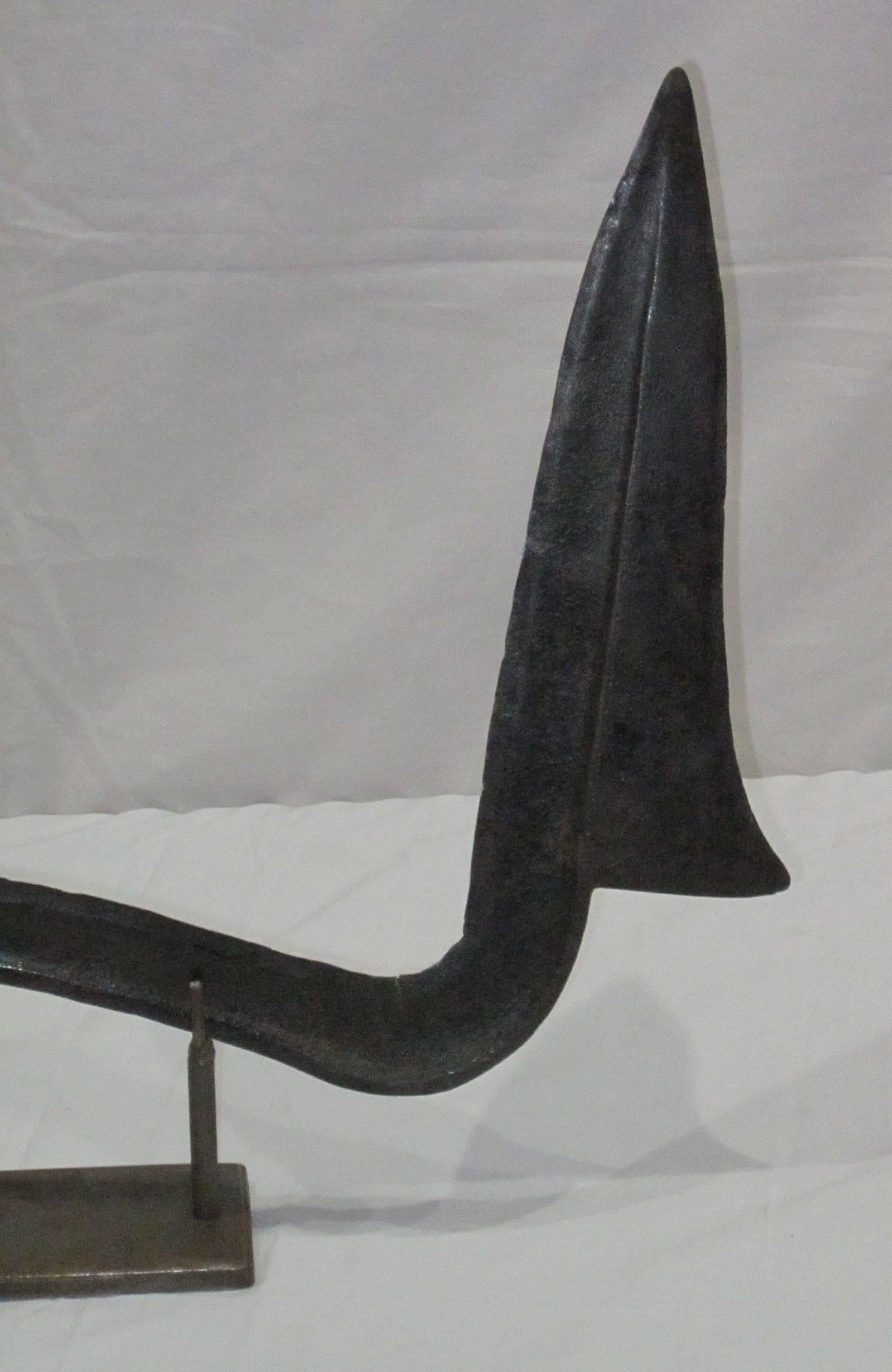 Early 20th Century Congolese Sword Sculpture, Africa, 1920s