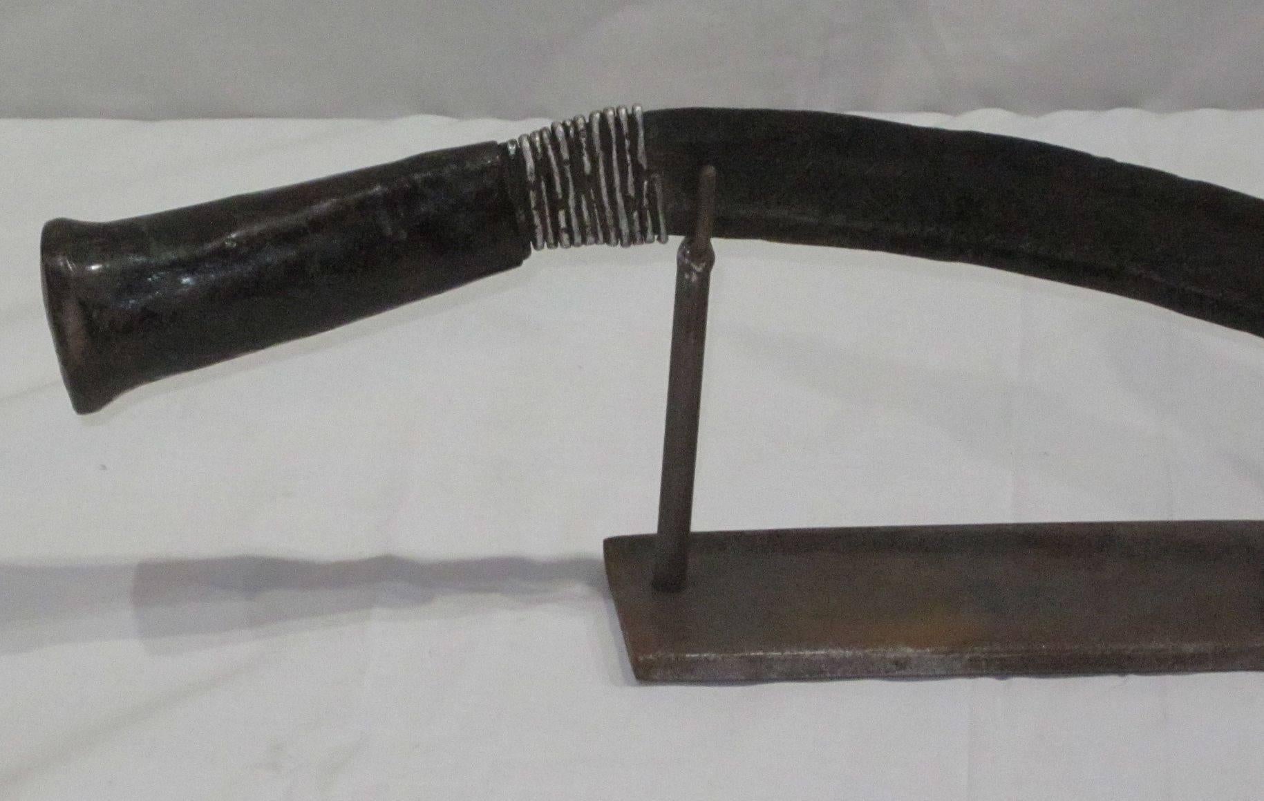 Congolese Sword Sculpture, Africa, 1920s In Excellent Condition In New York, NY