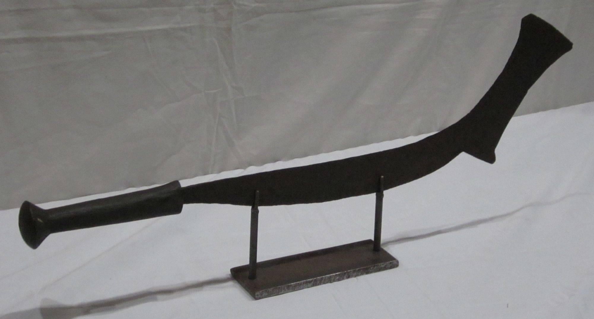 Congolese Sword Sculpture, Africa, 1920s In Excellent Condition In New York, NY