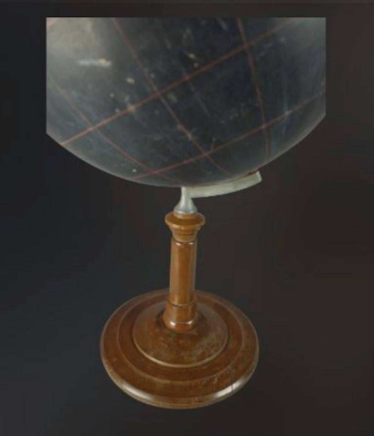French Mid-20th Century Teaching Globe, France, 1930s