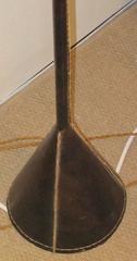 Mid Century Valenti Brown Leather Floor Lamp, Spain