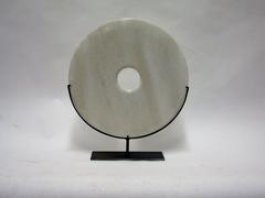 Large Marble Disc Sculpture, Contemporary, China