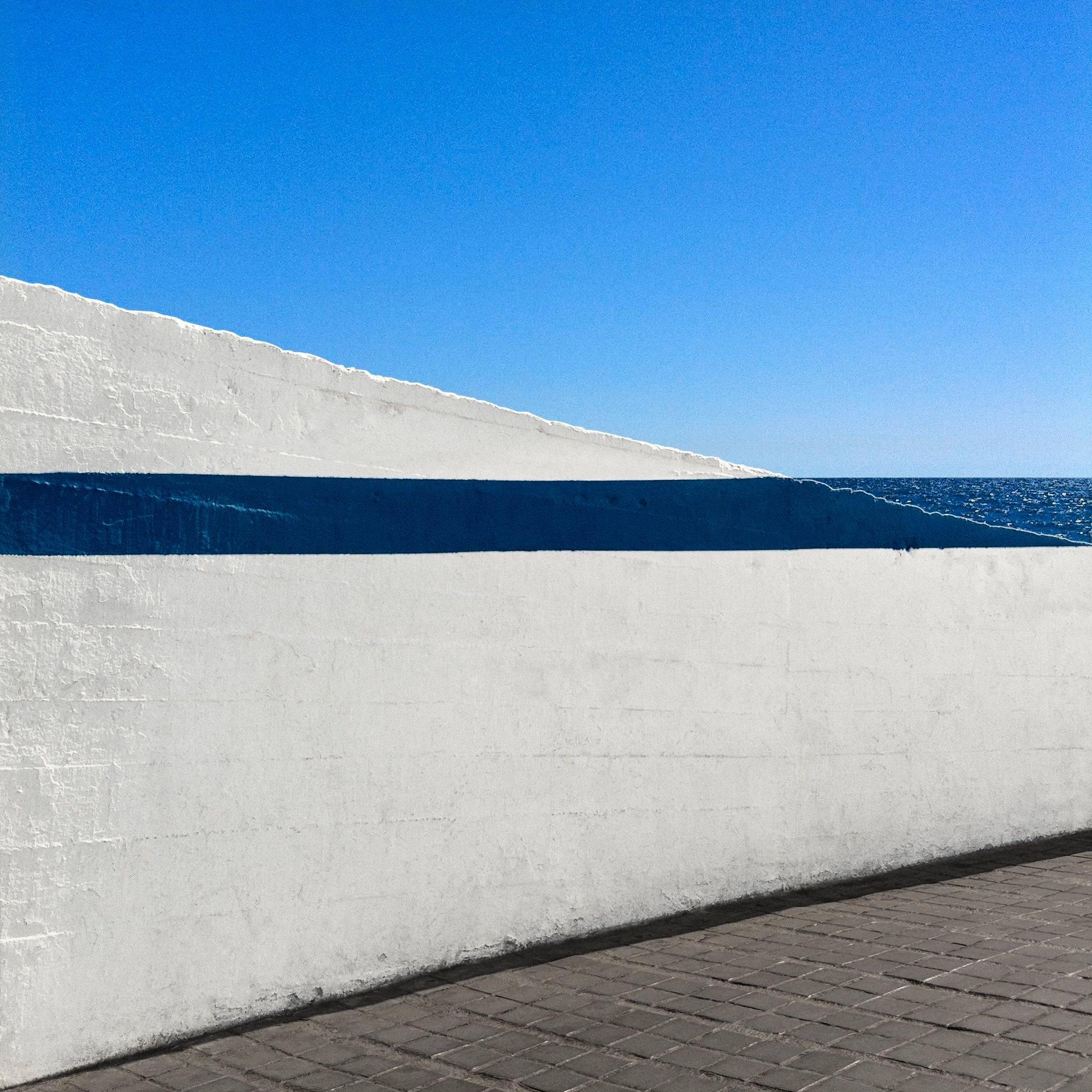 Contemporary photos of Barcelona Beach by Belgian artist 
Pierre Radisic.
From a series entitled 