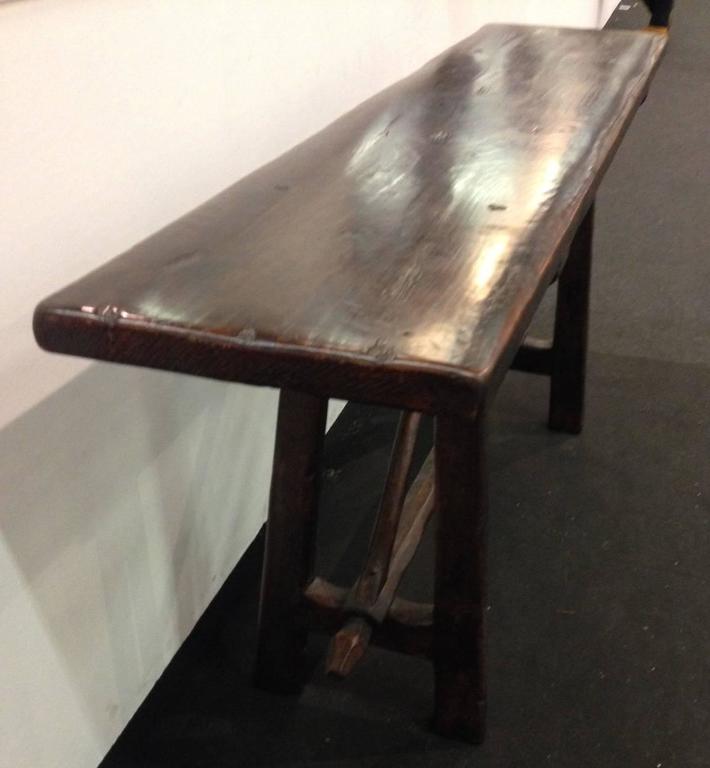 18th Century Italian Walnut Console or Sofa Table at 1stdibs