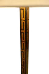 Pierre Lottier Greek Key Floor Lamp, Spain, 1960s