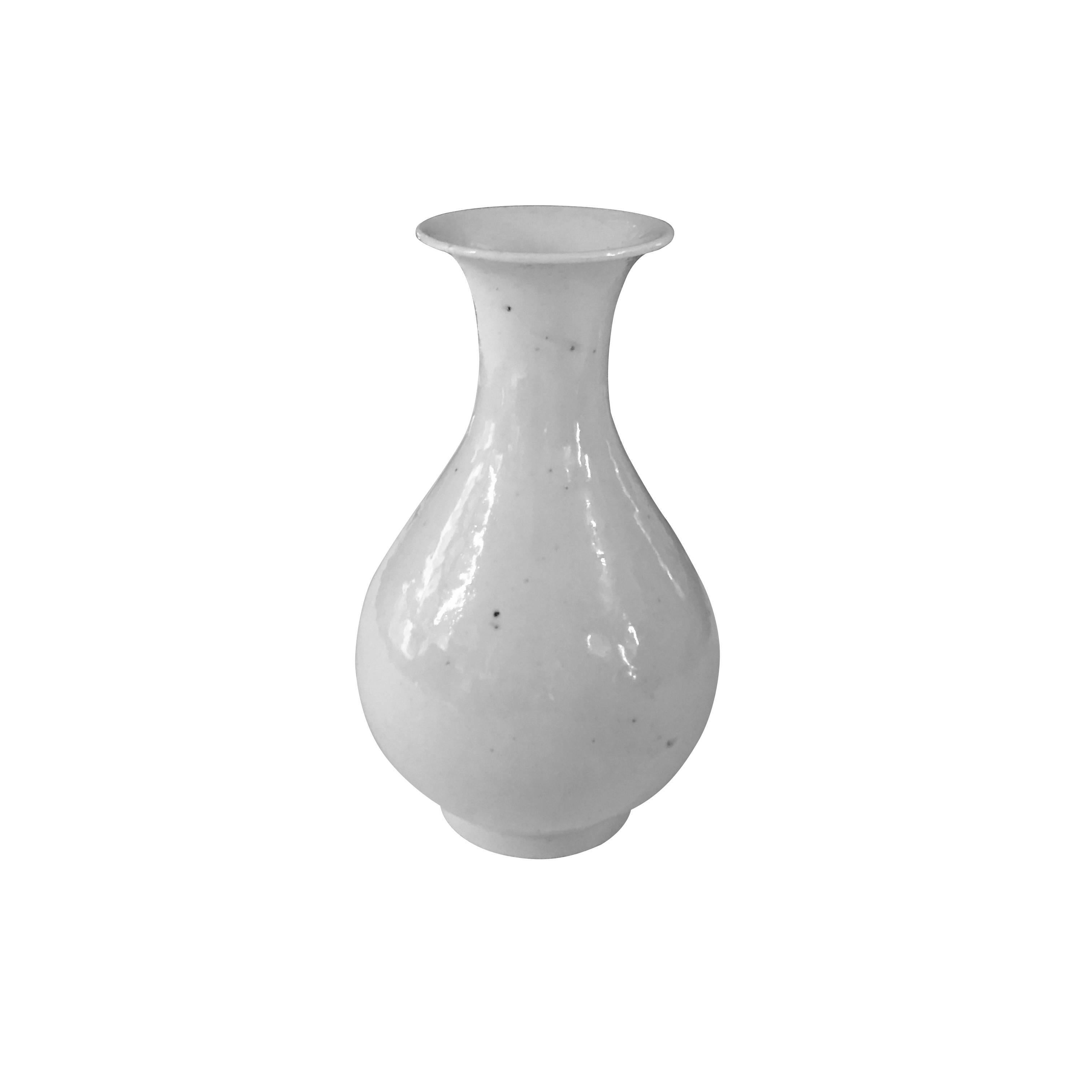 Chinese Collection of Pure White Vases, China, Contemporary