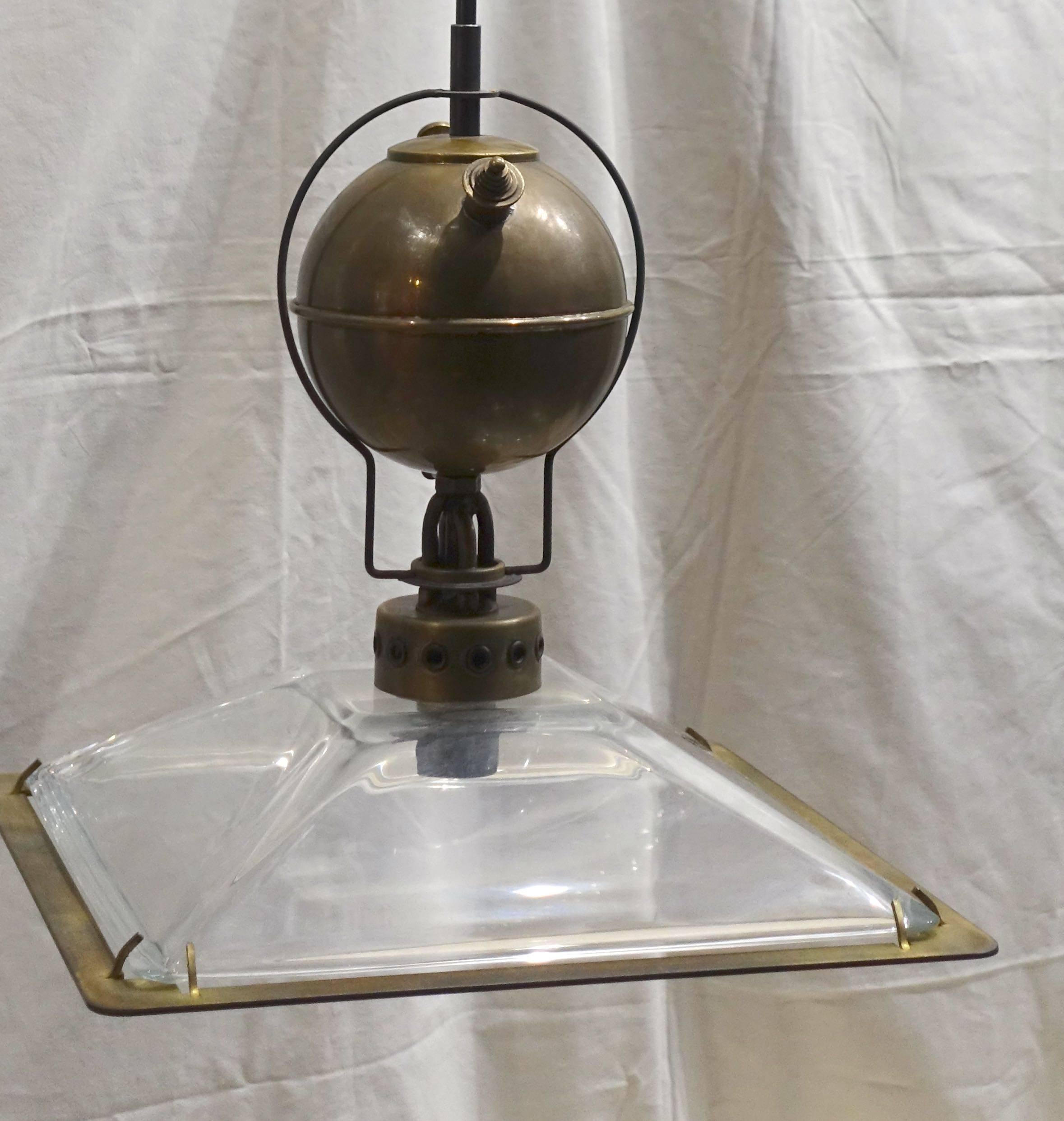 italian glass light fixtures