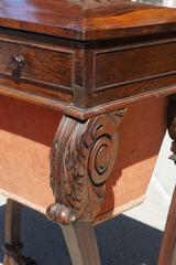 Period Regency Rosewood Work Table