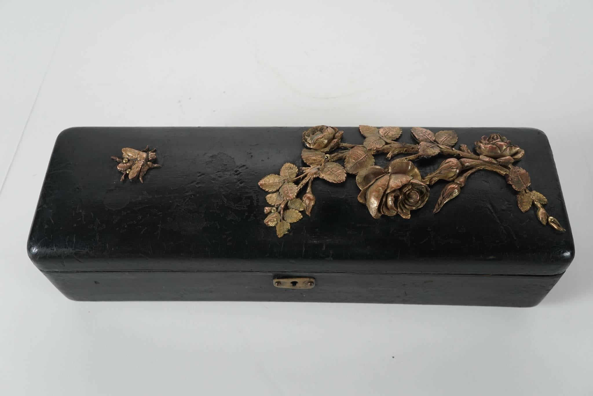 Two French 19th Century Glove Boxes In Good Condition In Hudson, NY