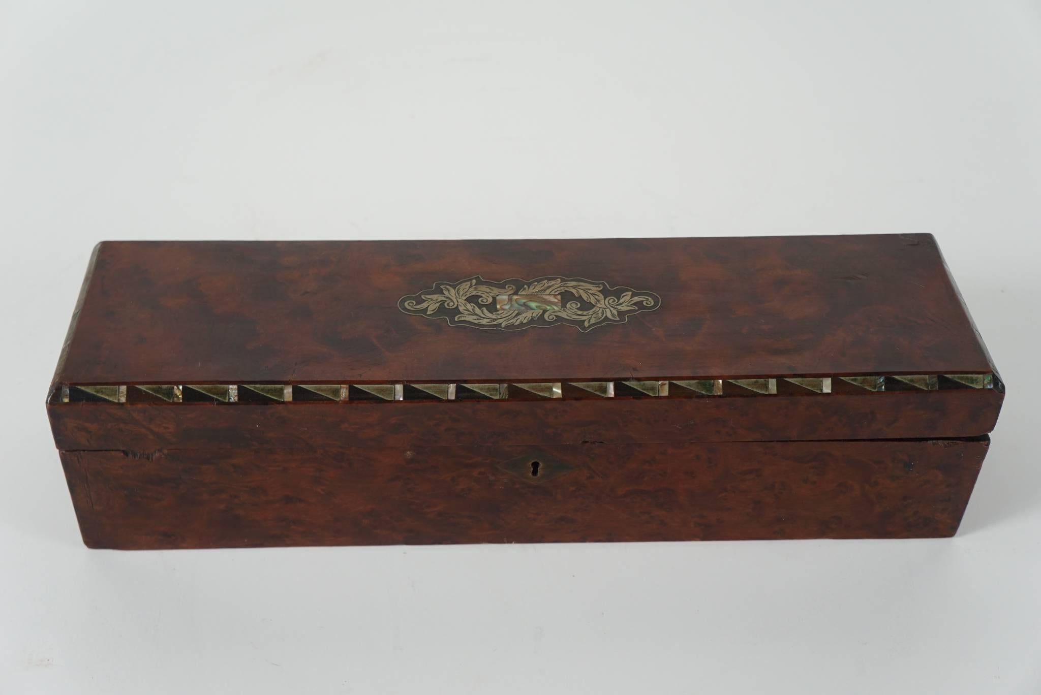 Two French 19th Century Glove Boxes 2