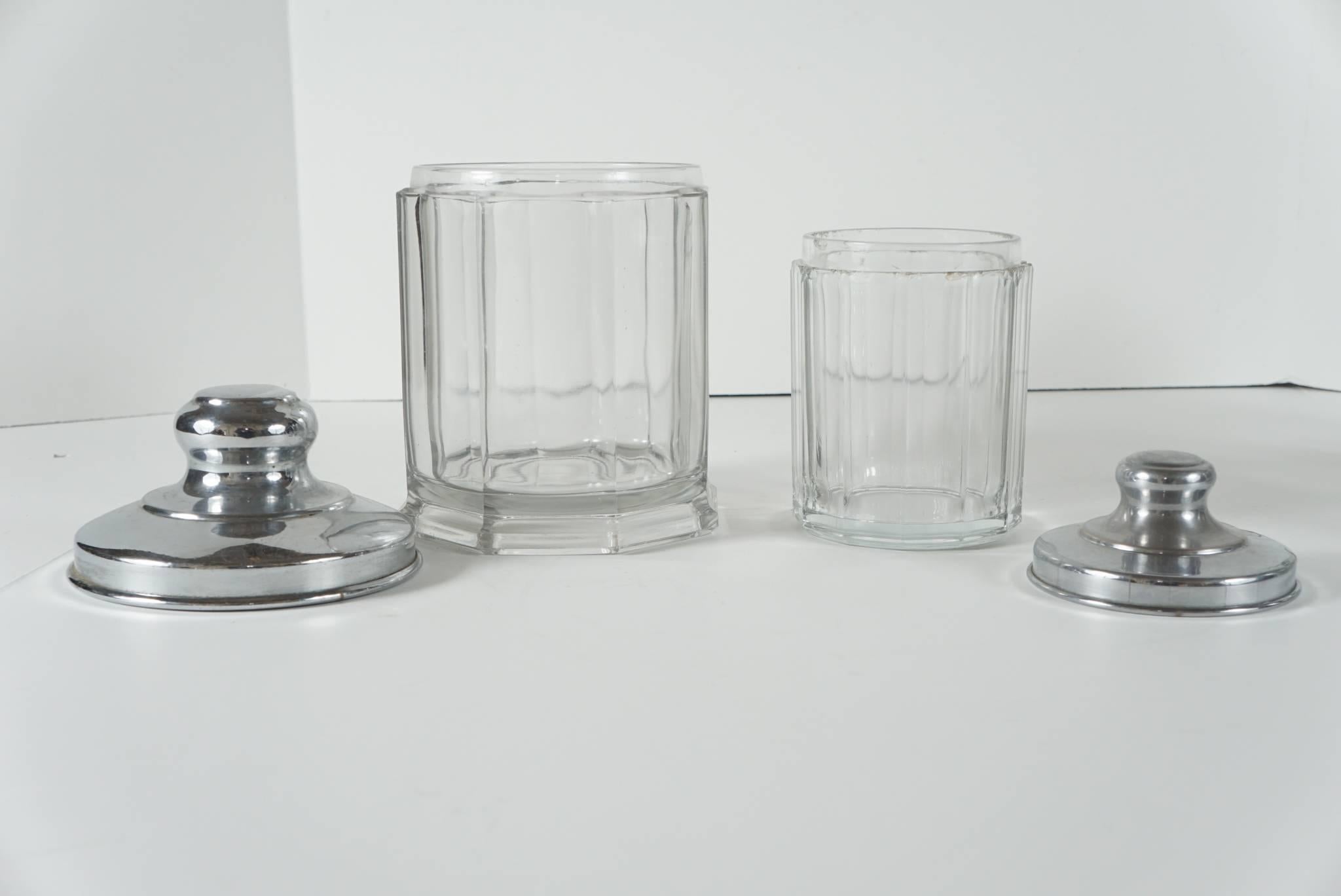 Early 20th Century Glass Canister Jars from the Estate of Bunny Mellon 4