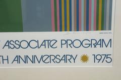 Gene Davis Pencil Signed and Numbered Limited Edition Exhibition Poster