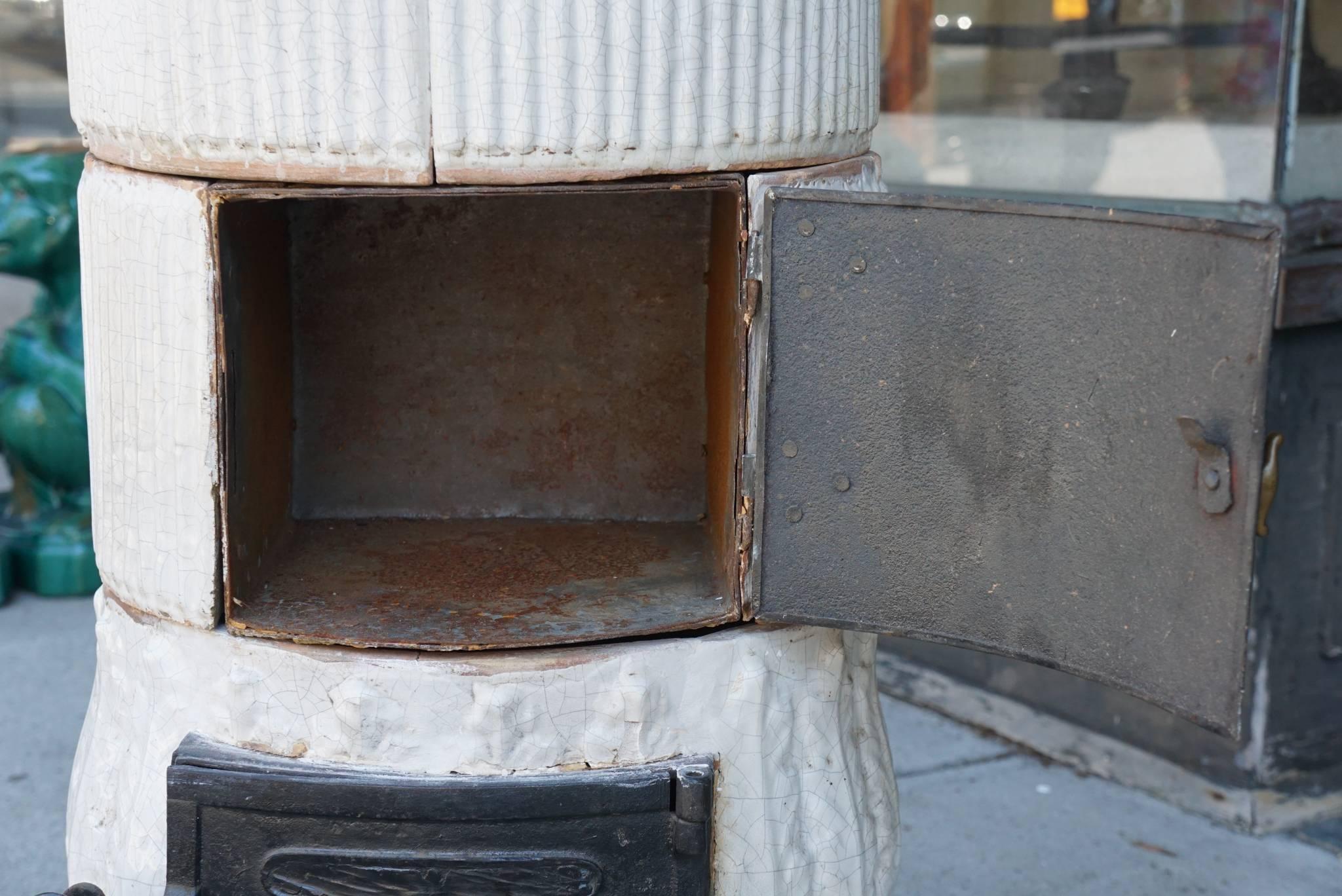 Late 18-Early 19th Century Glazed Stove from the Estate of Paul & Bunny Mellon 1