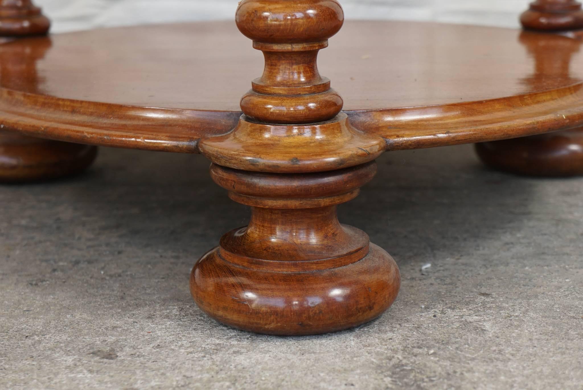 Pair of 19th Century English Mahogany Early Victorian Étagère’s For Sale 5