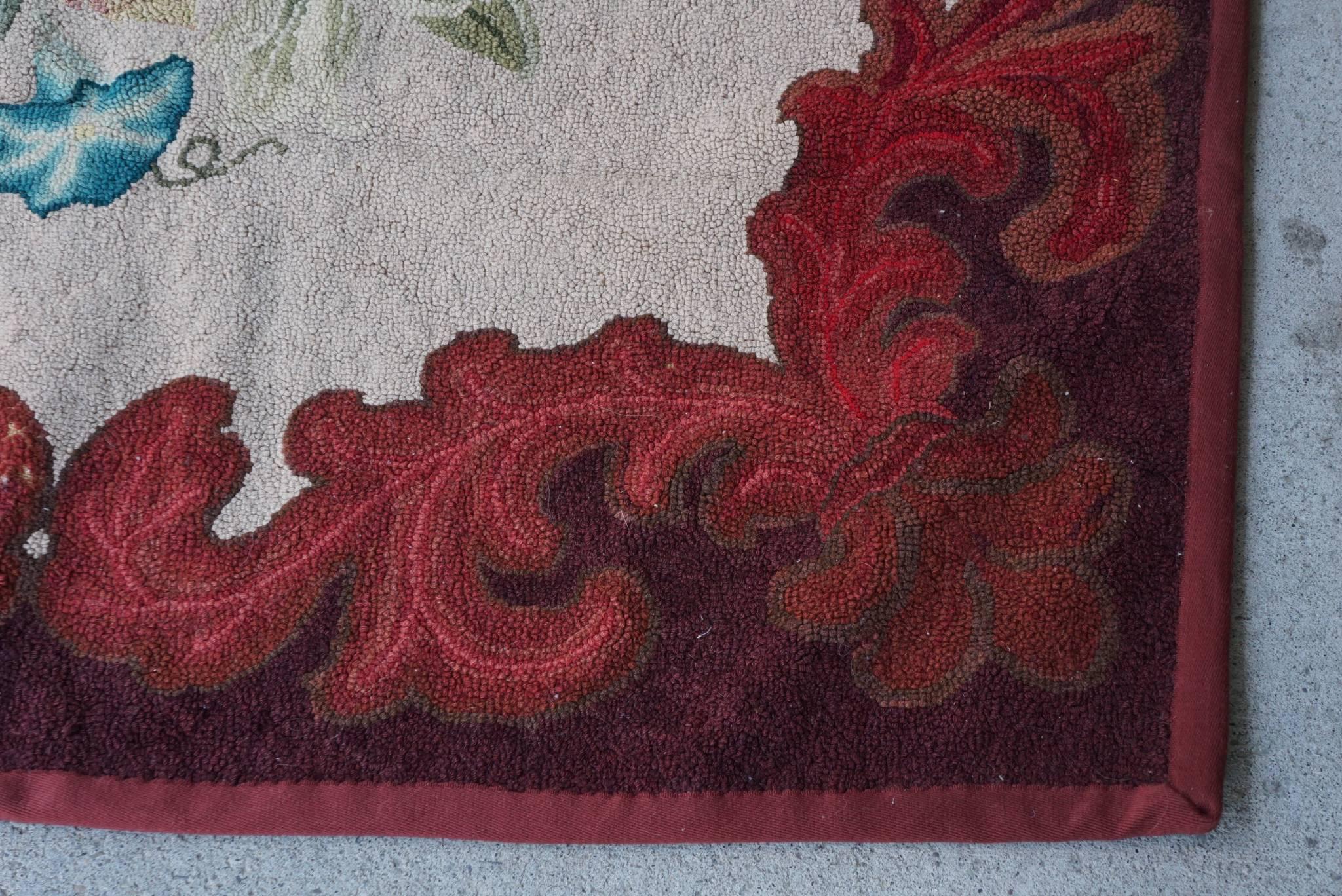 Late 19th Century American Hooked Rug from the Estate of Bunny Mellon 2