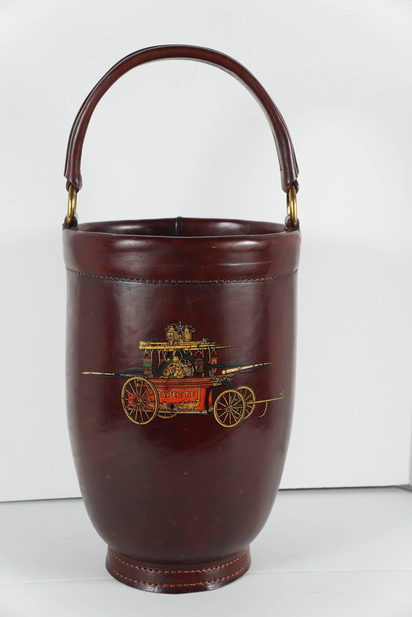 Metal Two Different 20th Century Waste Baskets from the Estate of Bunny Mellon