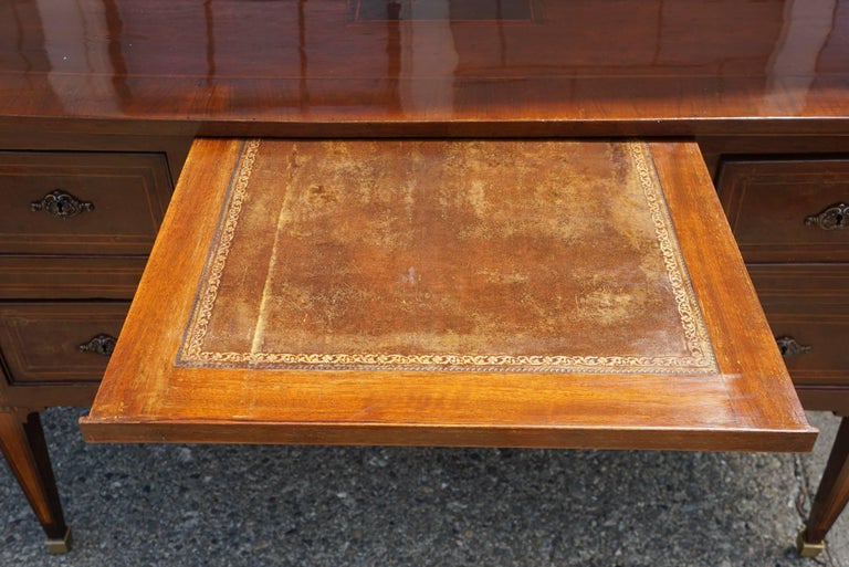 Italian Walnut and Fruitwood Inlayed, Late 18th or Early 19th Century