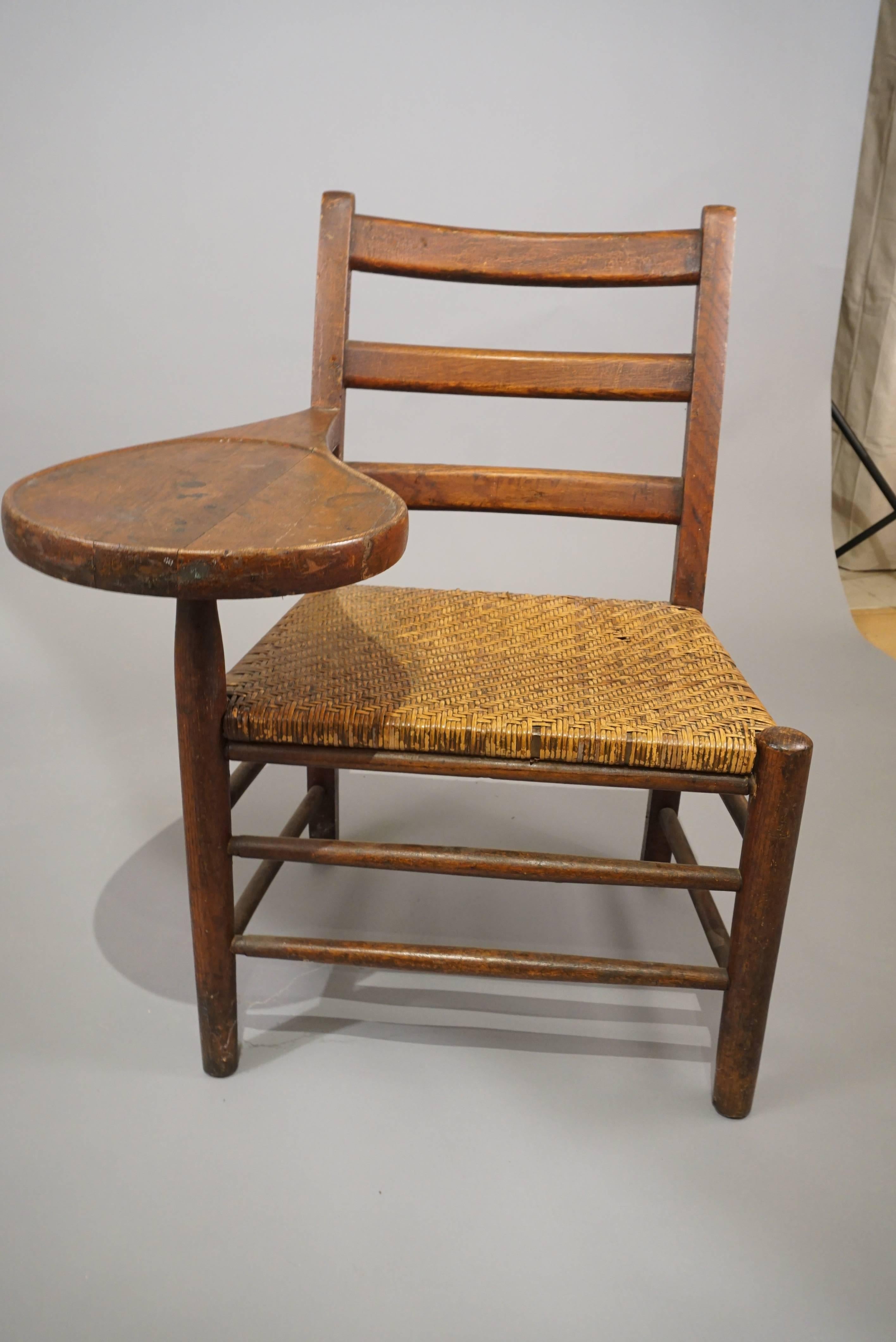 Early 20th Century Adirondack Writing Chair For Sale