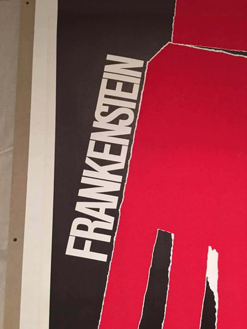 Large Format Gilbert Lesser Poster from 1984 Broadway Production 