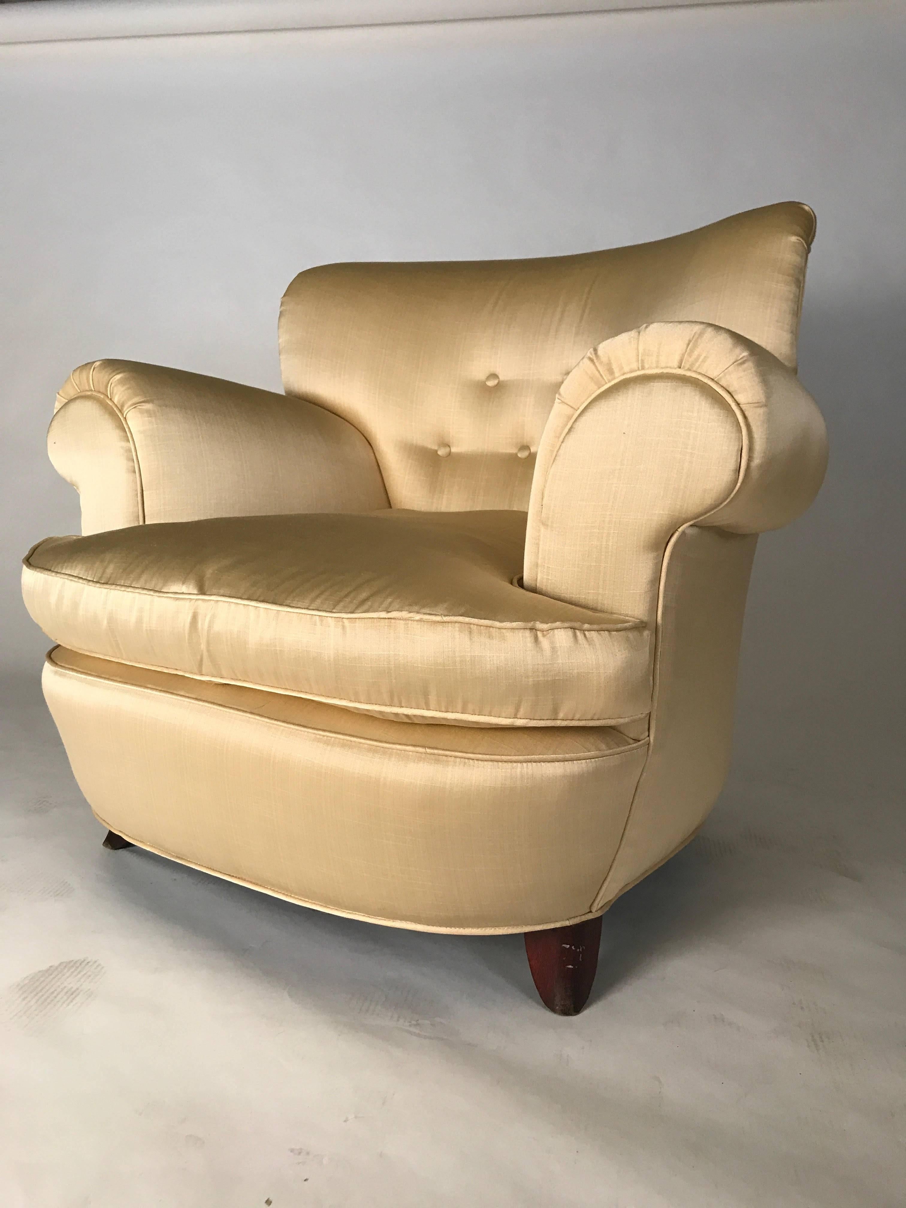 Mid-20th Century Classic Art Deco Club Chairs For Sale
