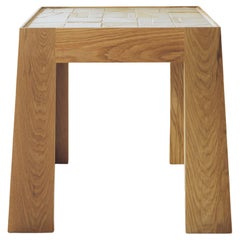 Handmade Tile Top Lith Side Table, by Lynnea Jean