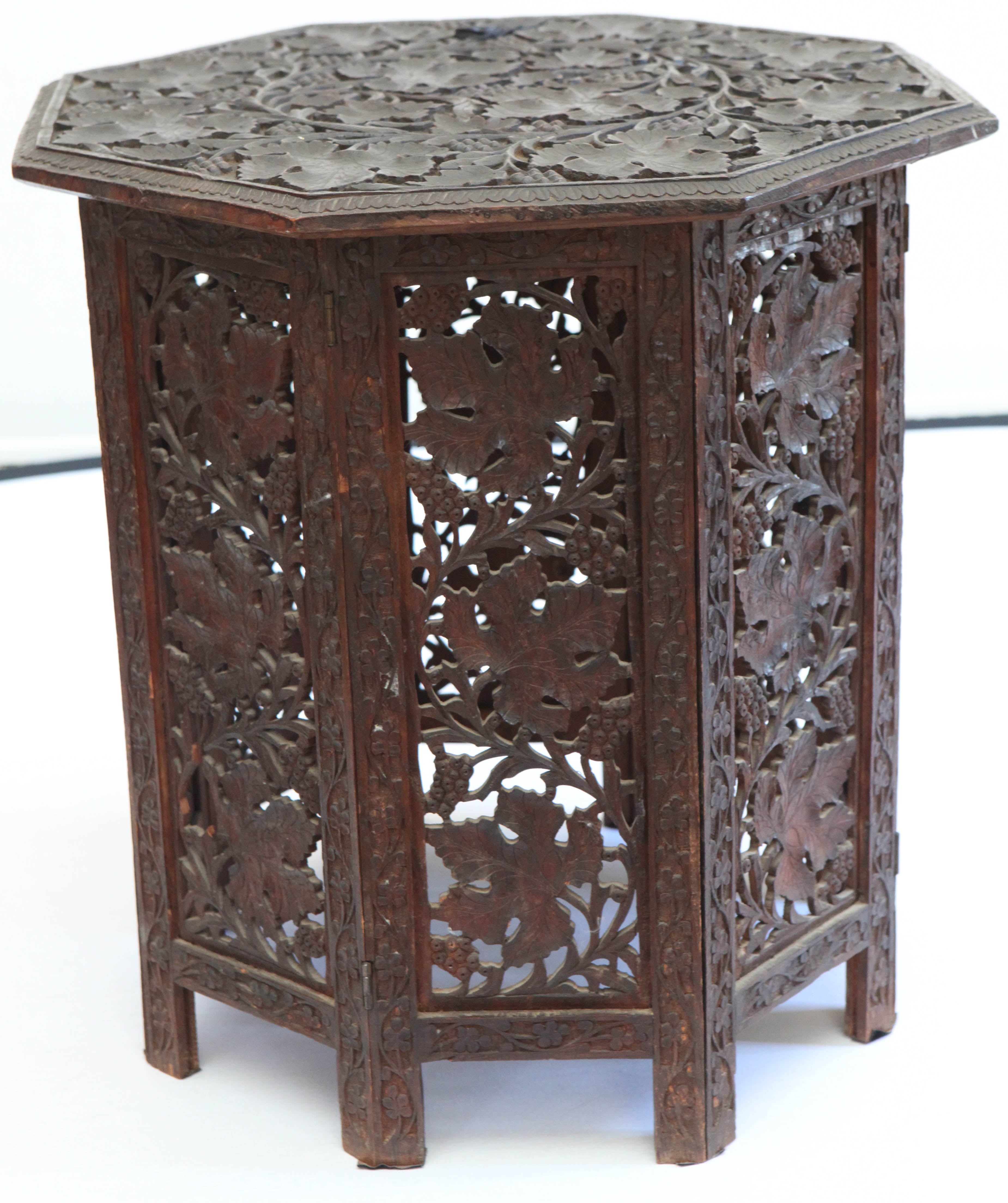 Antique Anglo Indian Tea Table For Sale