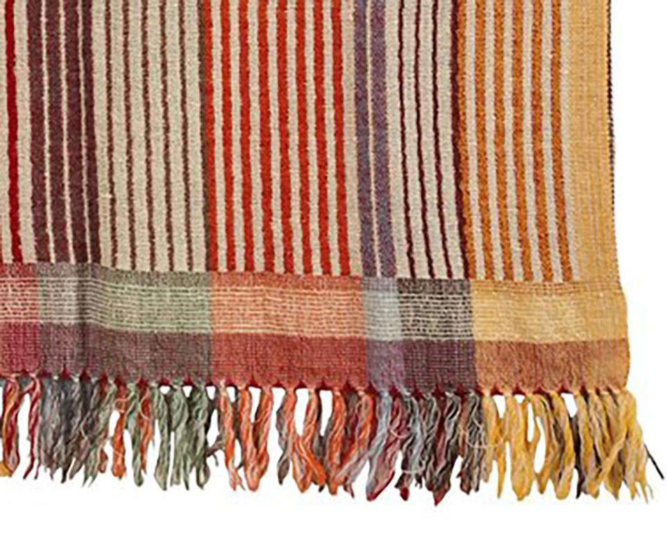 Indian Handwoven Throw For Sale 1